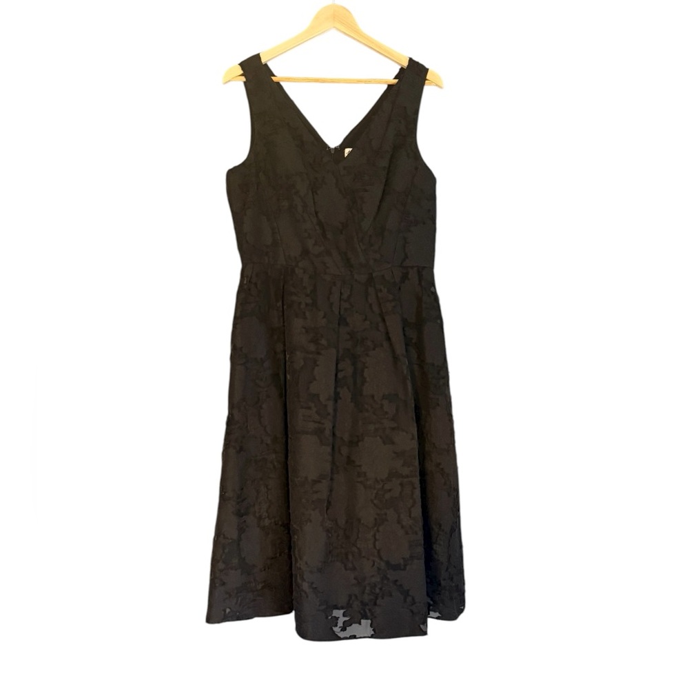 Nanette Lepore Floral-Jacquard Cocktail Dress | Fit & Flare | Size 14